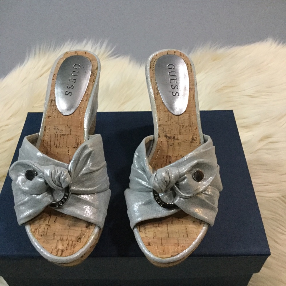 GUESS wedge sandals